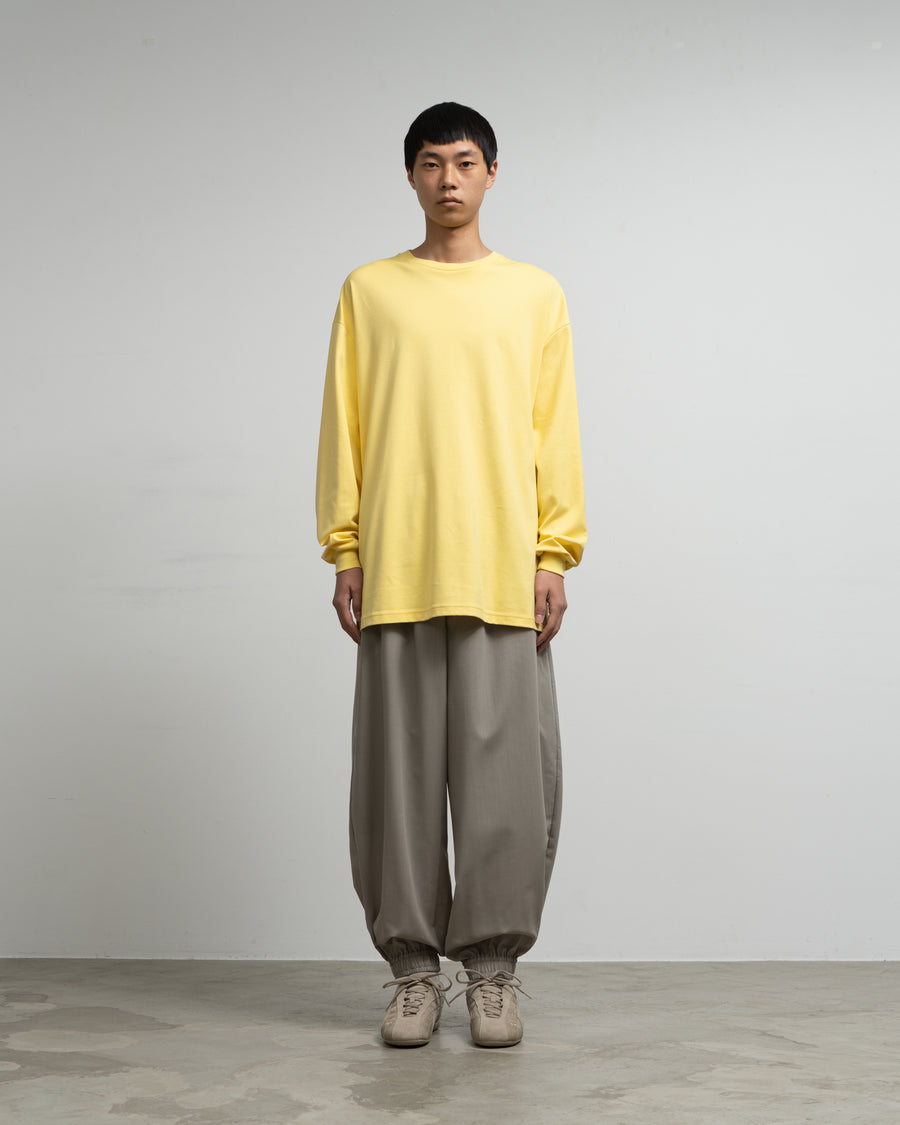 Brushed Mockrody Crew Neck L/S Tee