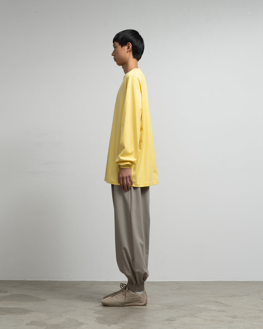 Brushed Mockrody Crew Neck L/S Tee