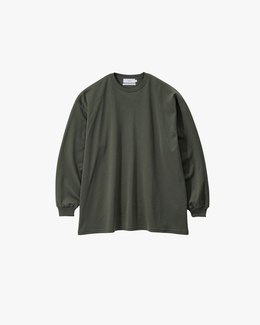 Brushed Mockrody Crew Neck L/S Tee