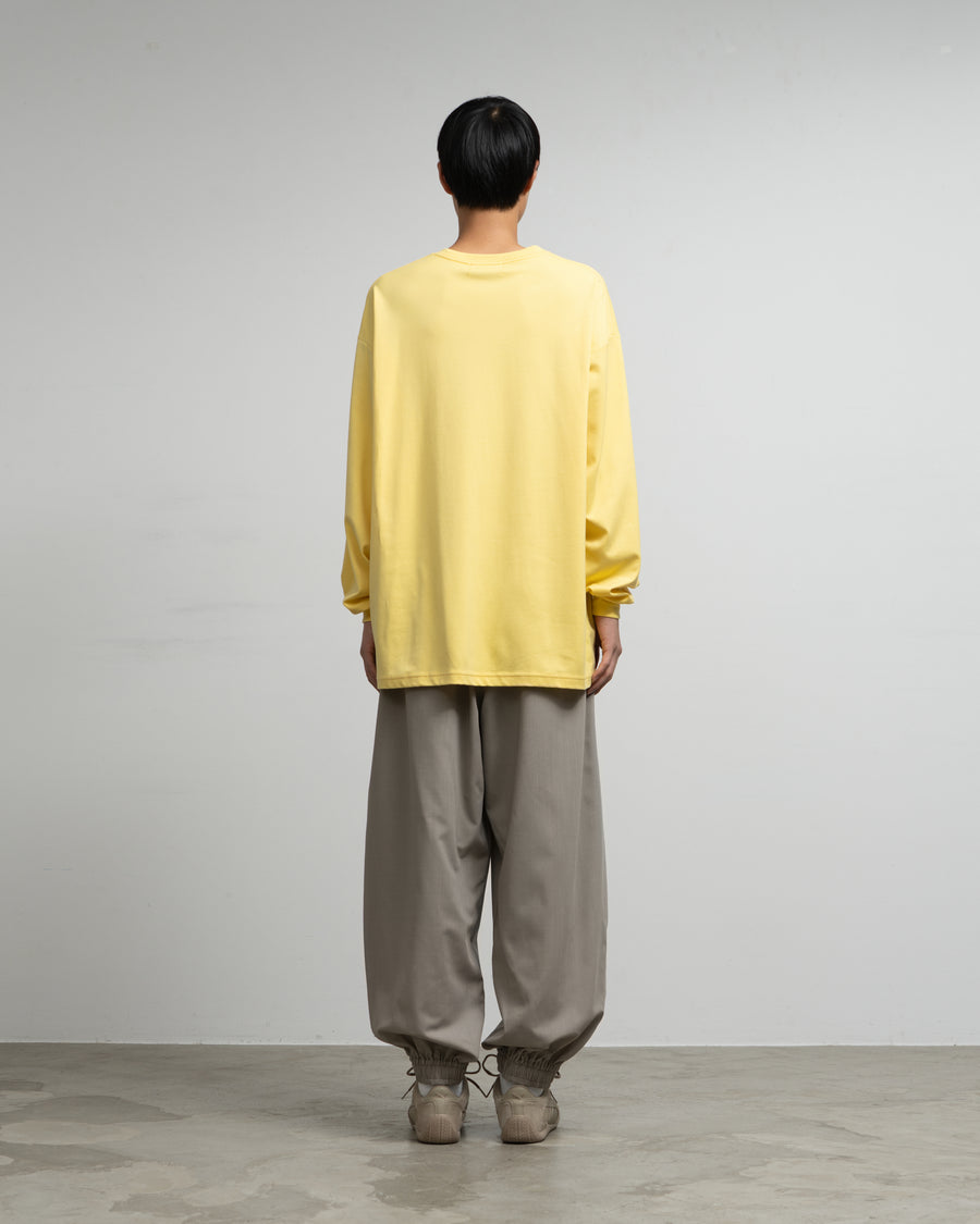 Brushed Mockrody Crew Neck L/S Tee