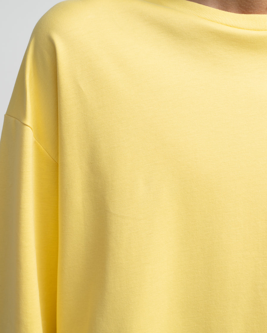 Brushed Mockrody Crew Neck L/S Tee