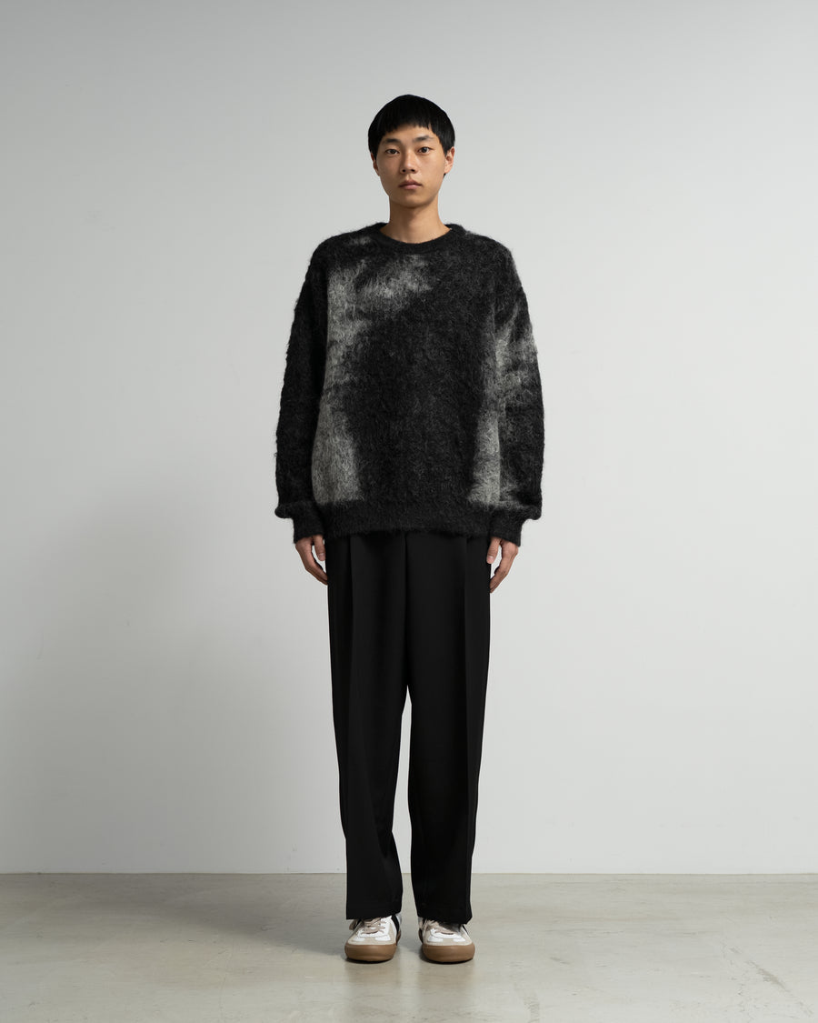 YOKE for Graphpaper ABSTRACT JACQUARD CREWNECK SWEATER