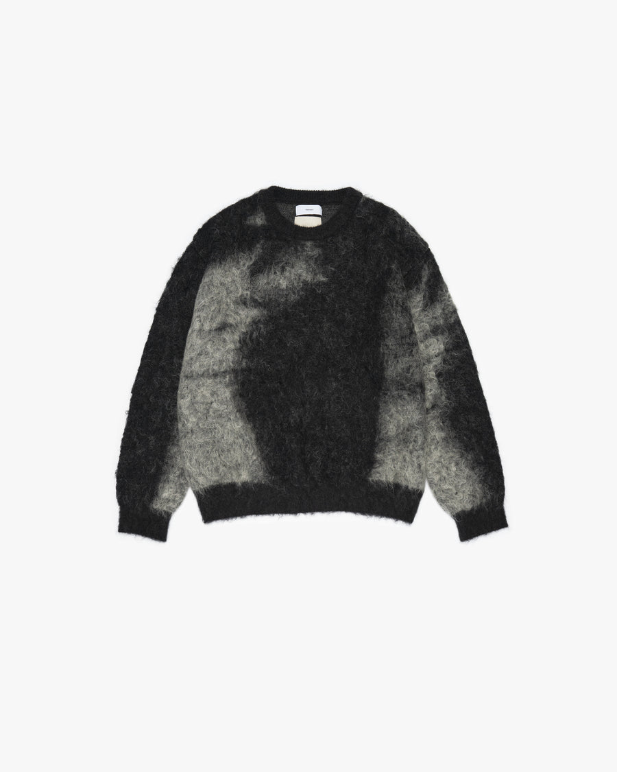 YOKE for Graphpaper ABSTRACT JACQUARD CREWNECK SWEATER