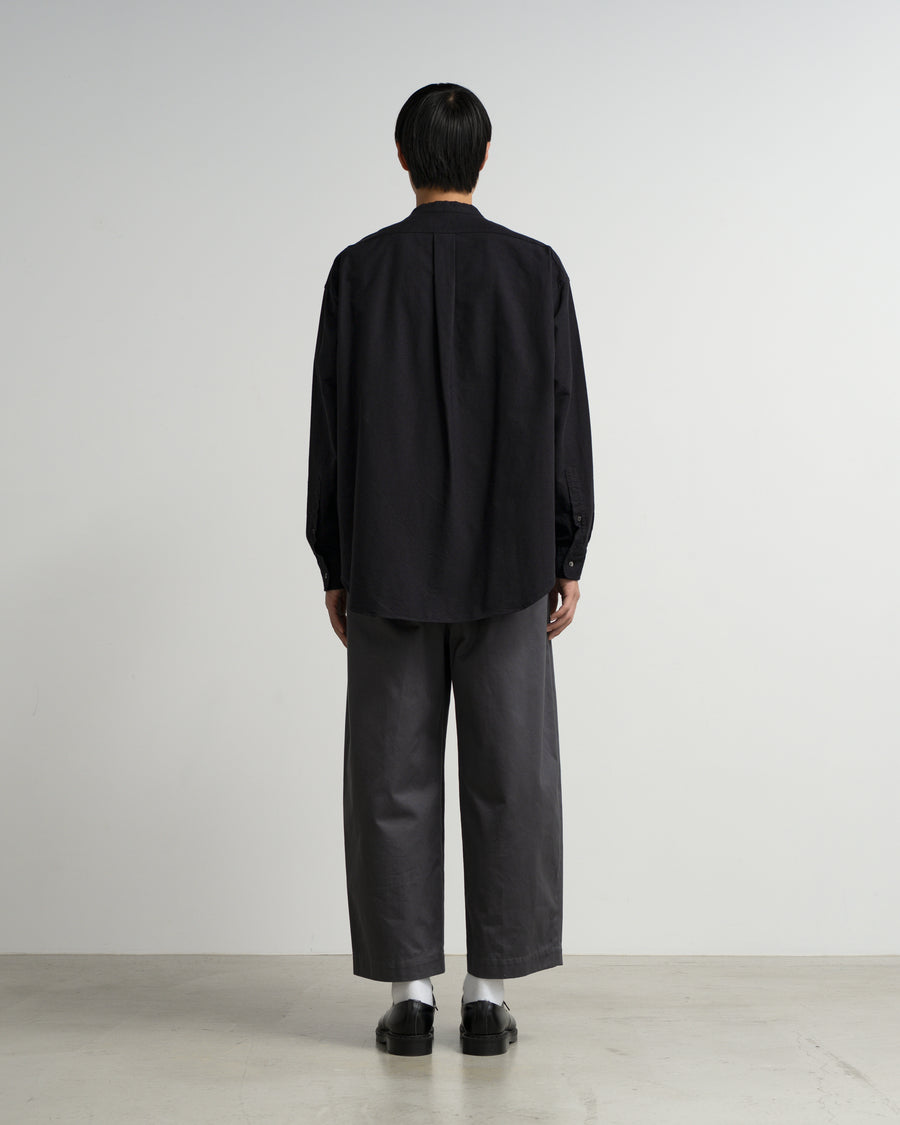 Oxford L/S Band Collar Box Shirt – Graphpaper