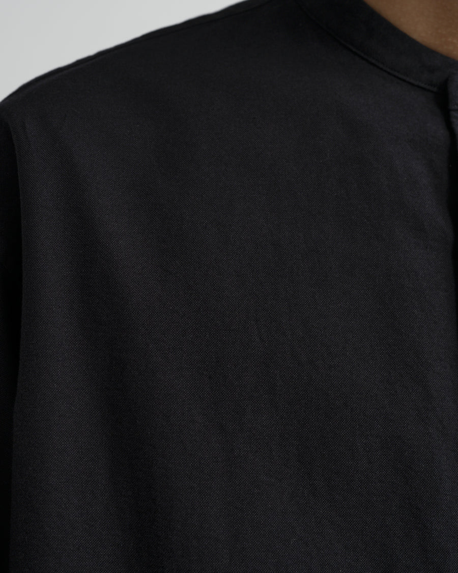 Oxford L/S Band Collar Box Shirt – Graphpaper