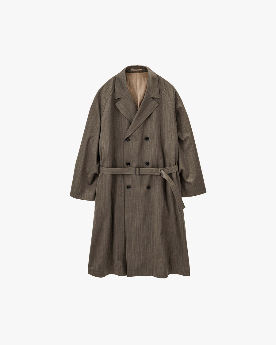 Melange Herringbone Trench Coat – Graphpaper