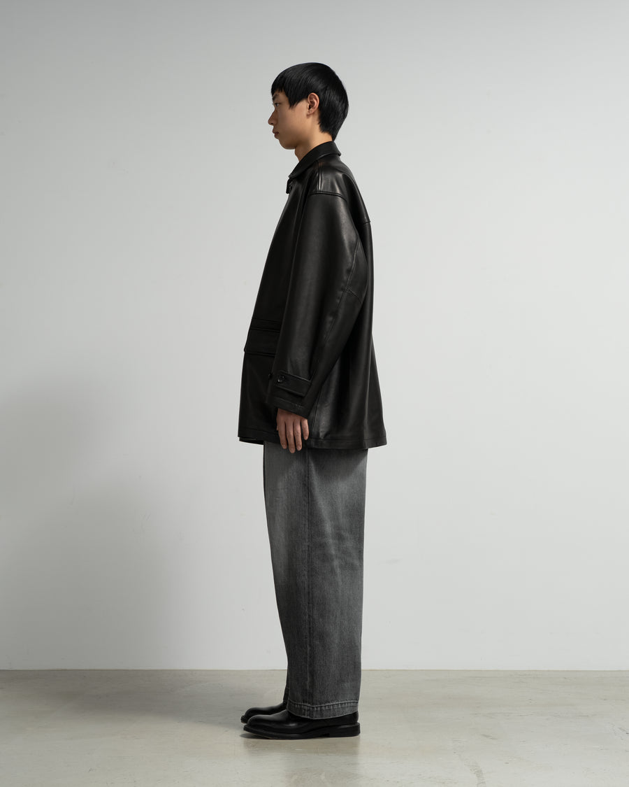 Lamb Leather Car Coat – Graphpaper