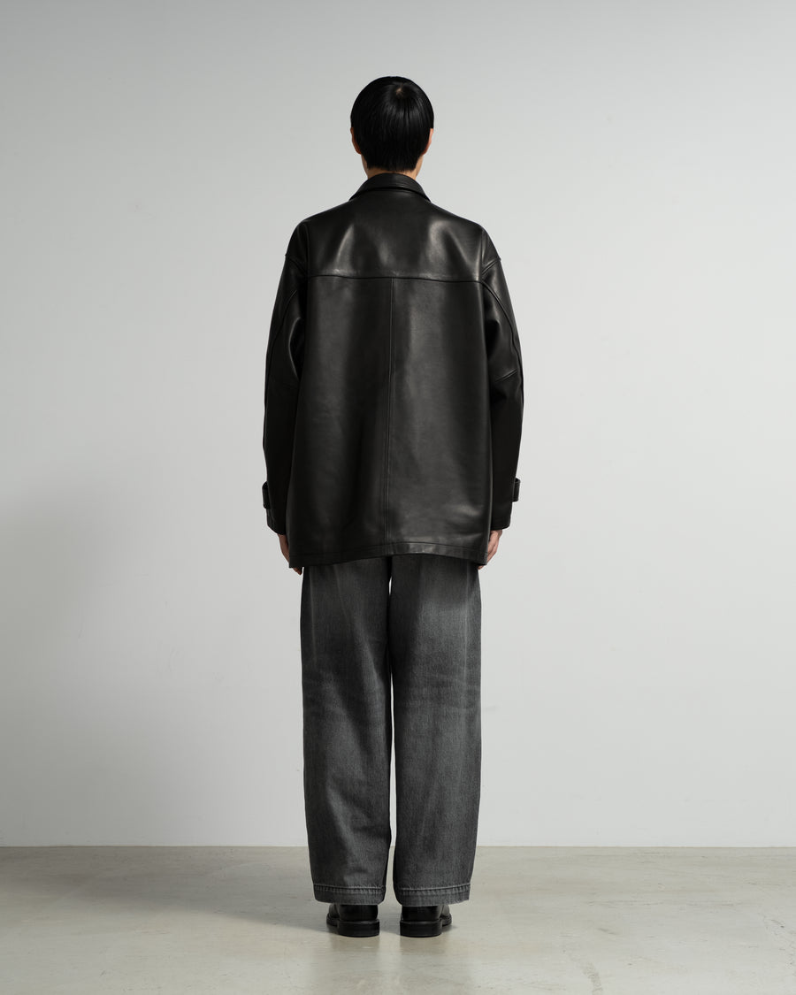 Lamb Leather Car Coat – Graphpaper
