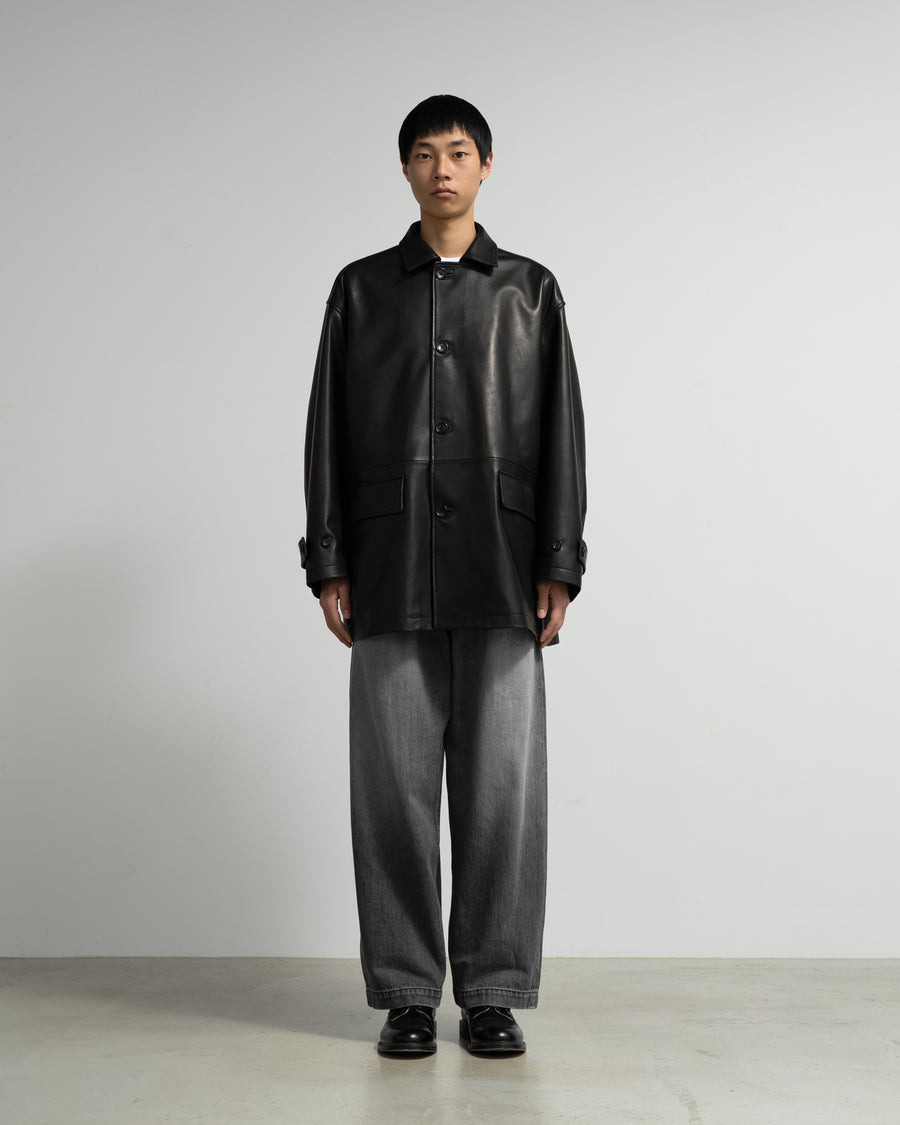 Lamb Leather Car Coat – Graphpaper