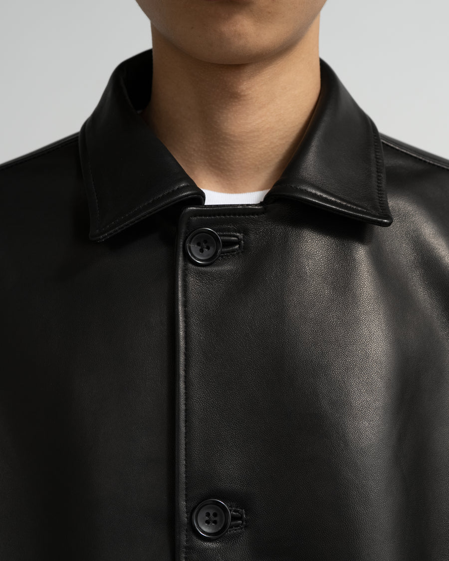 Lamb Leather Car Coat – Graphpaper
