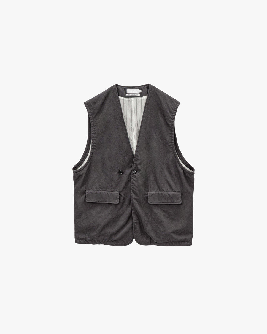 SALE- Fulled Wool Twill Adjustable Vest – Graphpaper