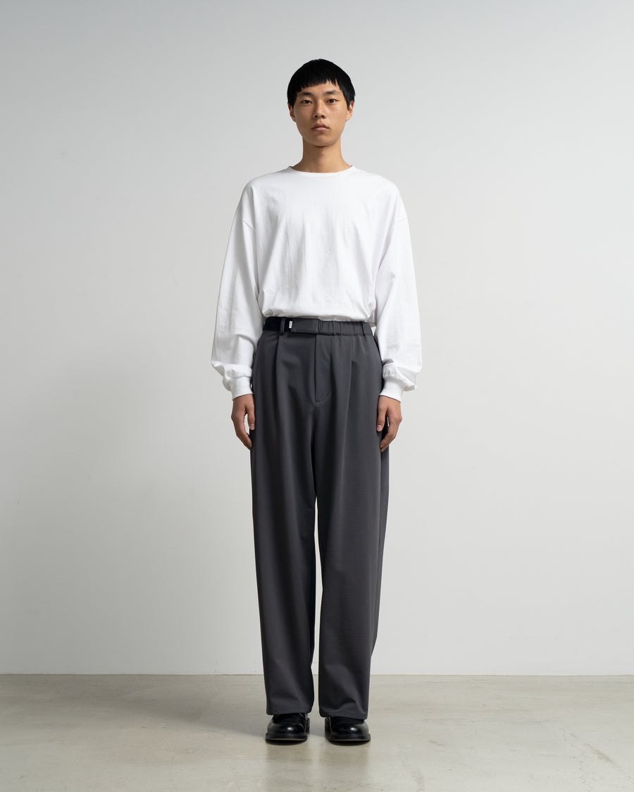 パンツ Graphpaper Ponte Wide Tapered Chef Pants Graphpaper) Compact Ponte Wide Chef Pants (GM251-40178B