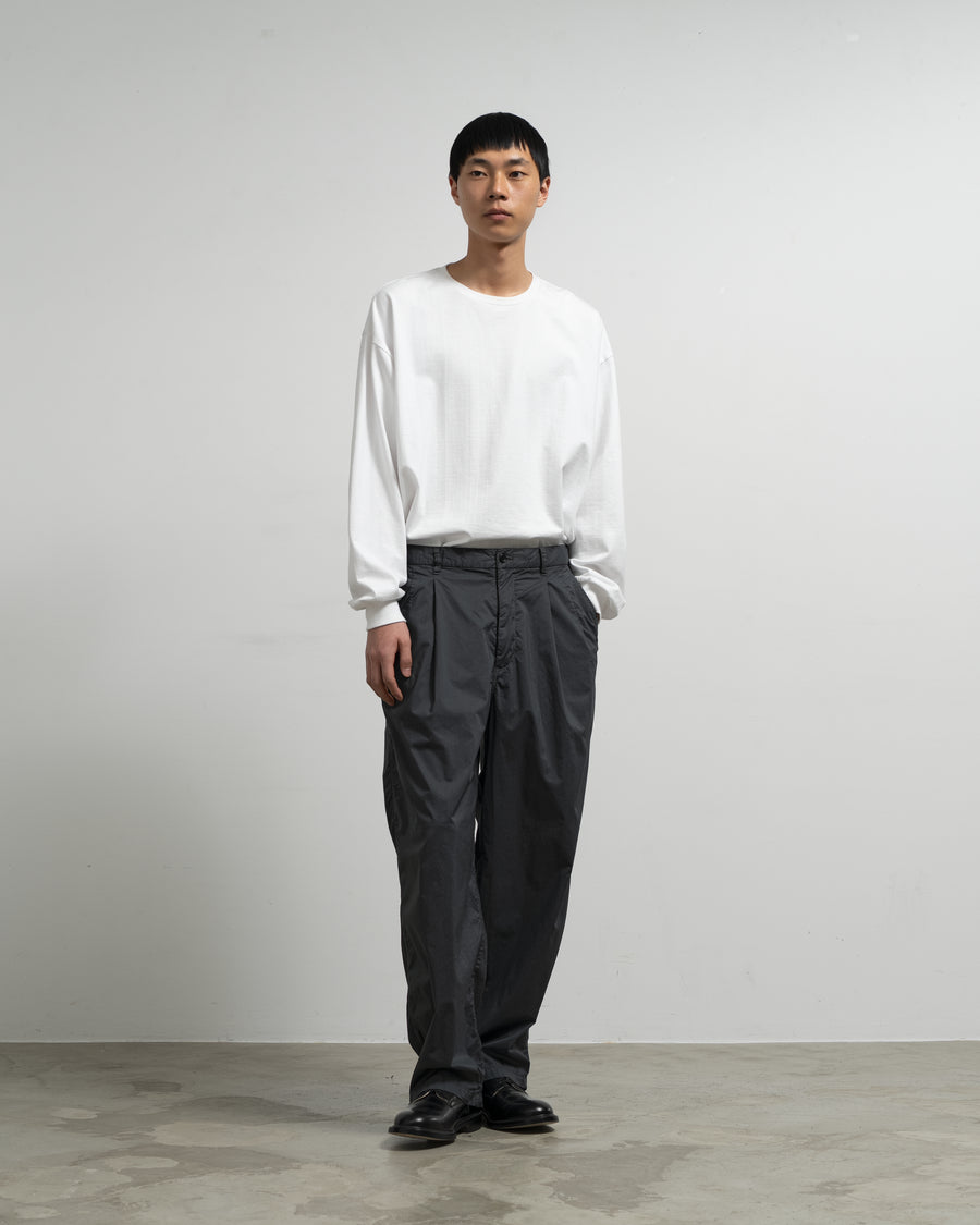 Garment Dyed Typewriter Oversized Slacks – Graphpaper