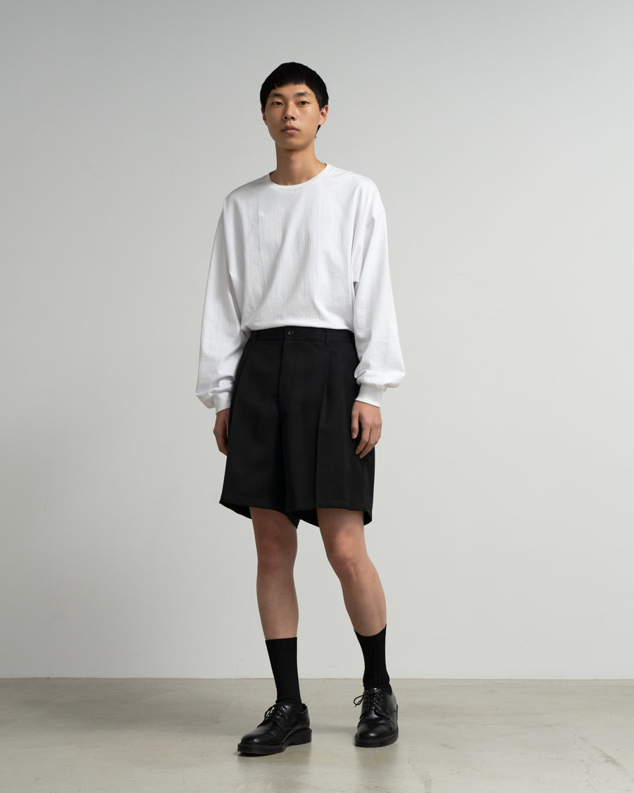 Scale Off Wool Wide Shorts – Graphpaper