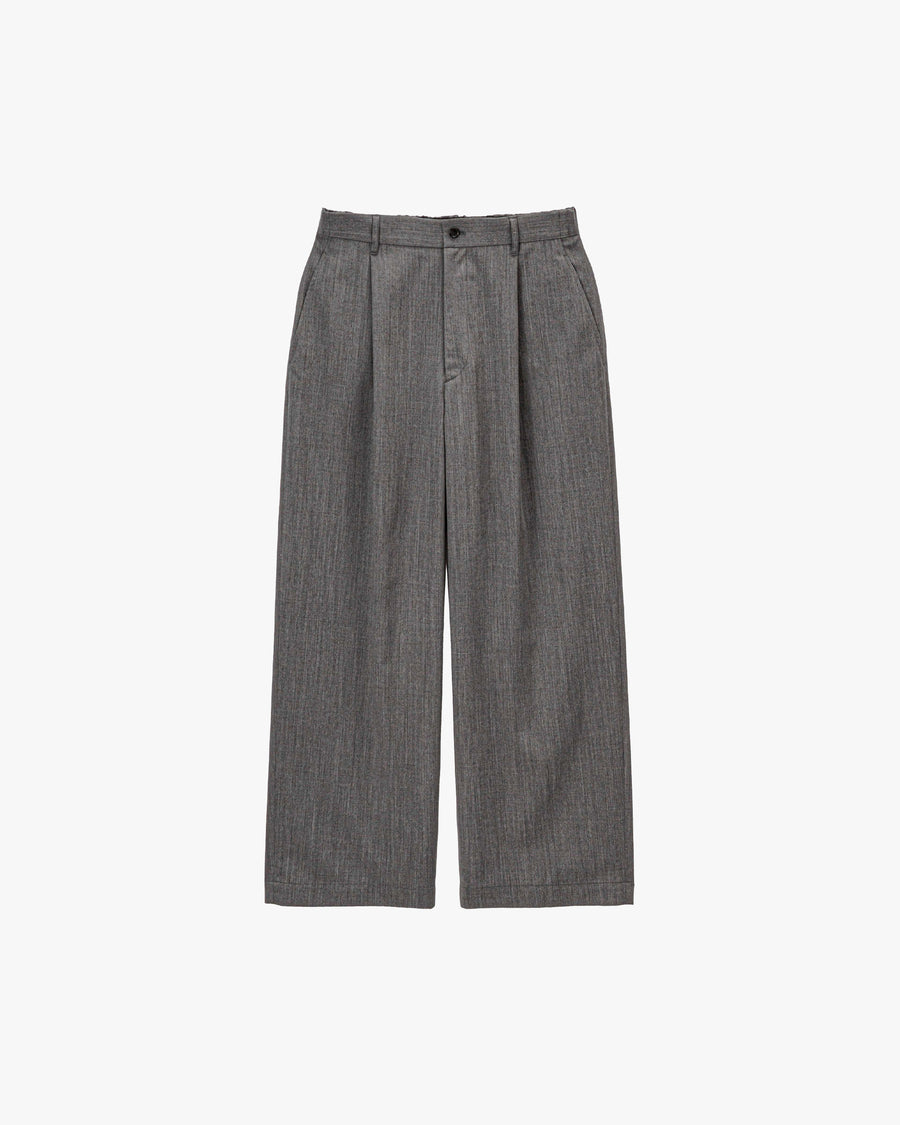 Techno Wool Twill Wide Tapered Trousers – Graphpaper