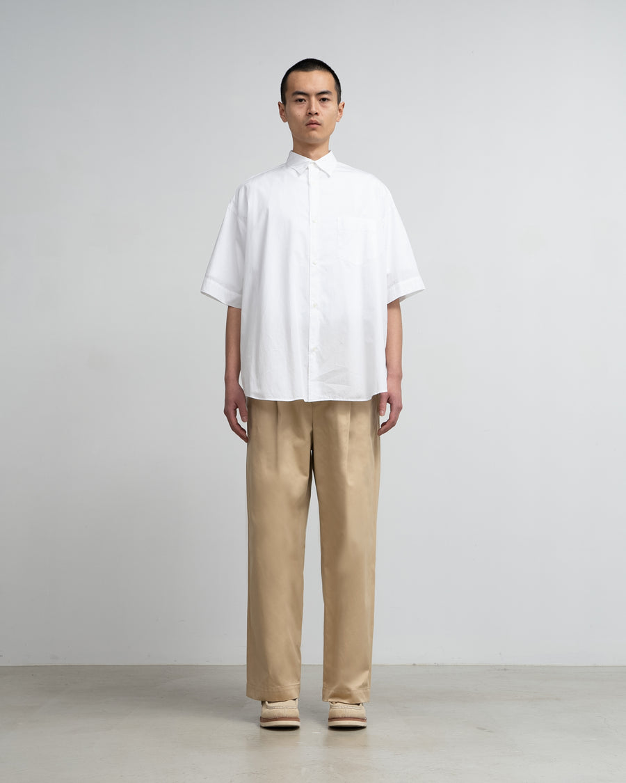 トップス BROAD S/S OVERSIZED REGULAR COLLAR SHIRT Broad S/S Oversized Regular Collar Shirt – Graphpaper