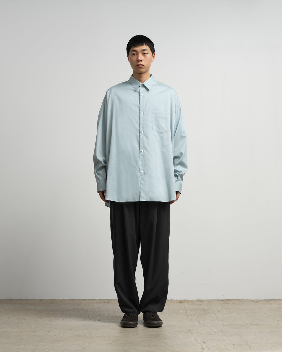 Silicon Poplin Oversized Regular Collar Shirt – Graphpaper