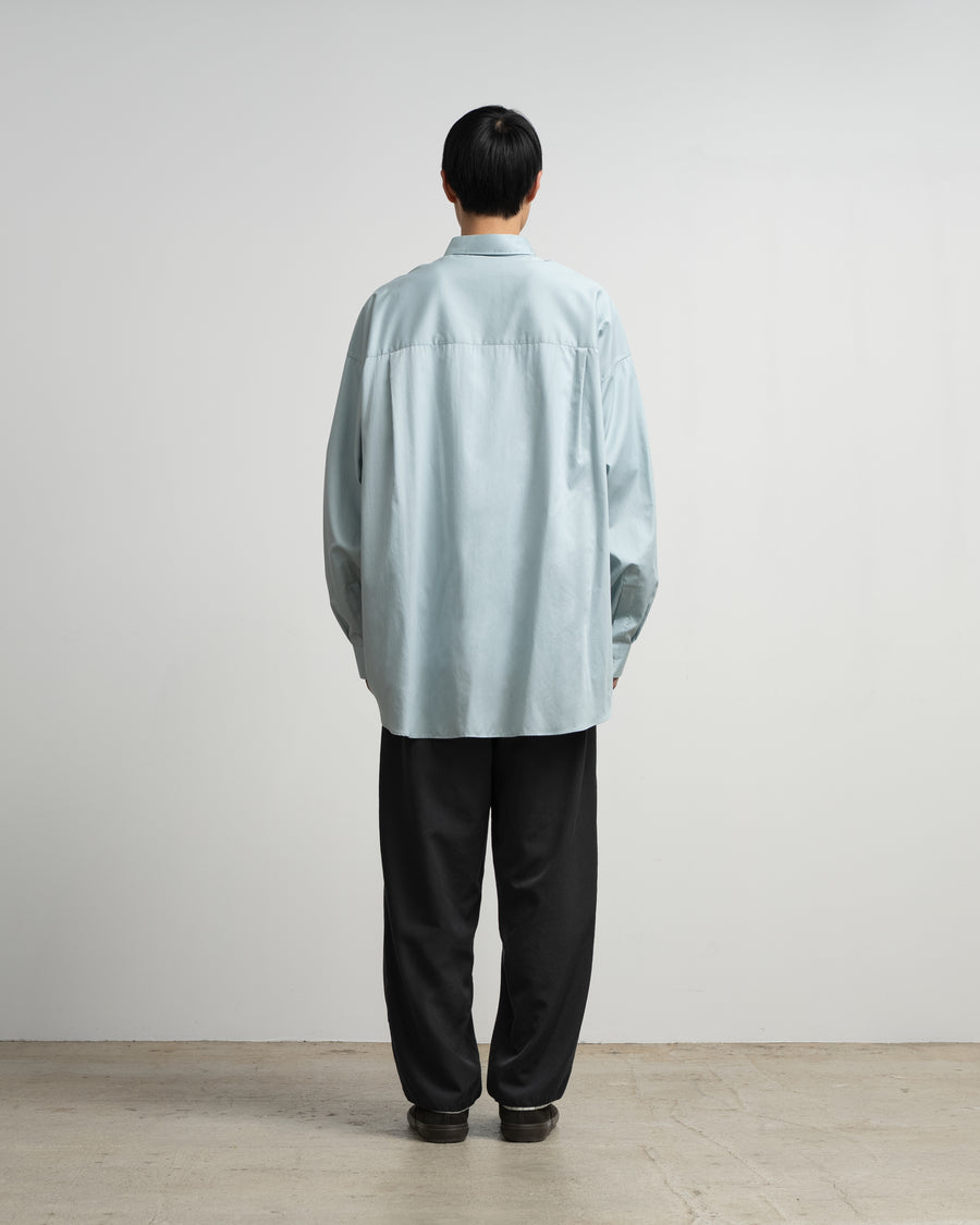 Silicon Poplin Oversized Regular Collar Shirt – Graphpaper