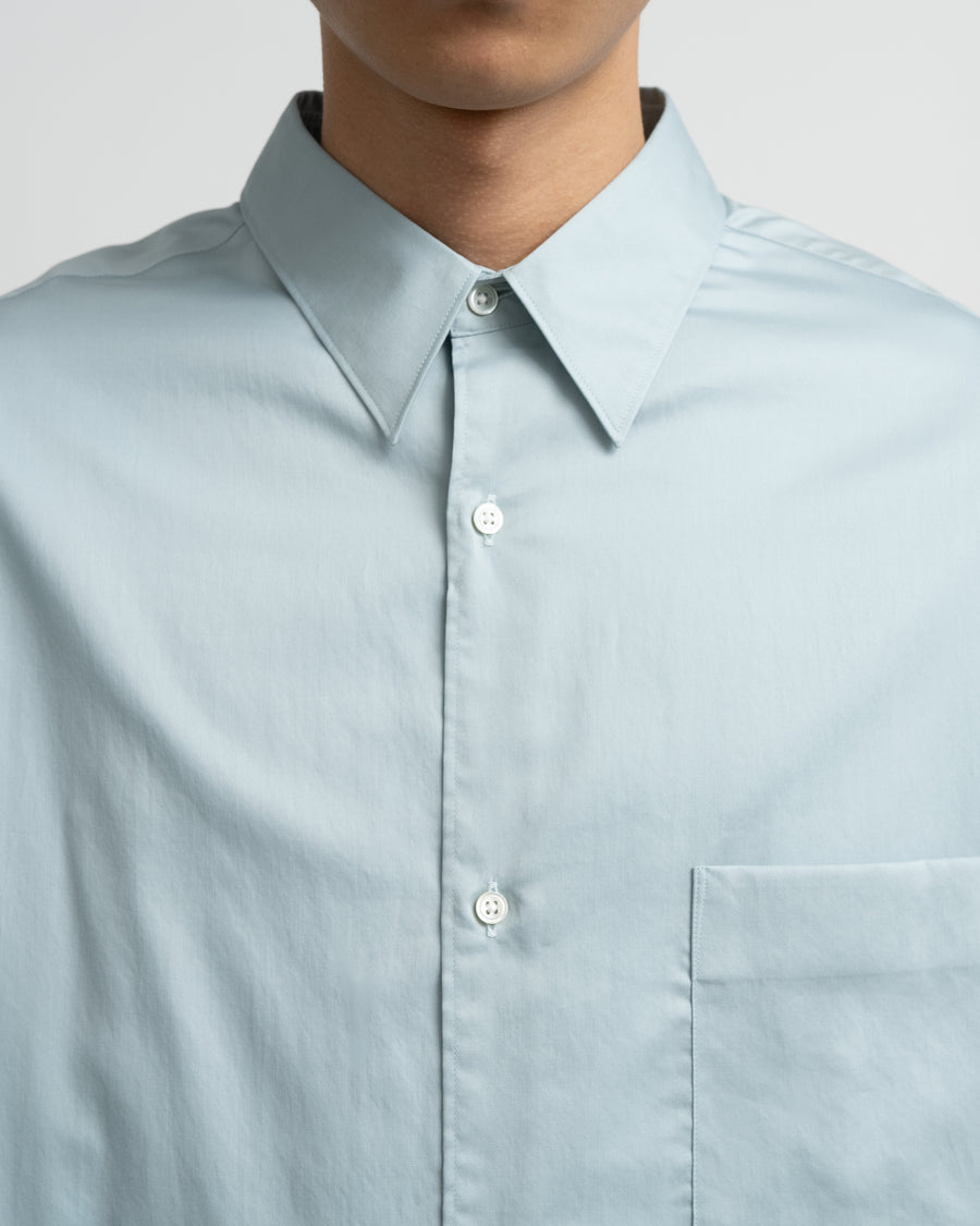 Silicon Poplin Oversized Regular Collar Shirt – Graphpaper