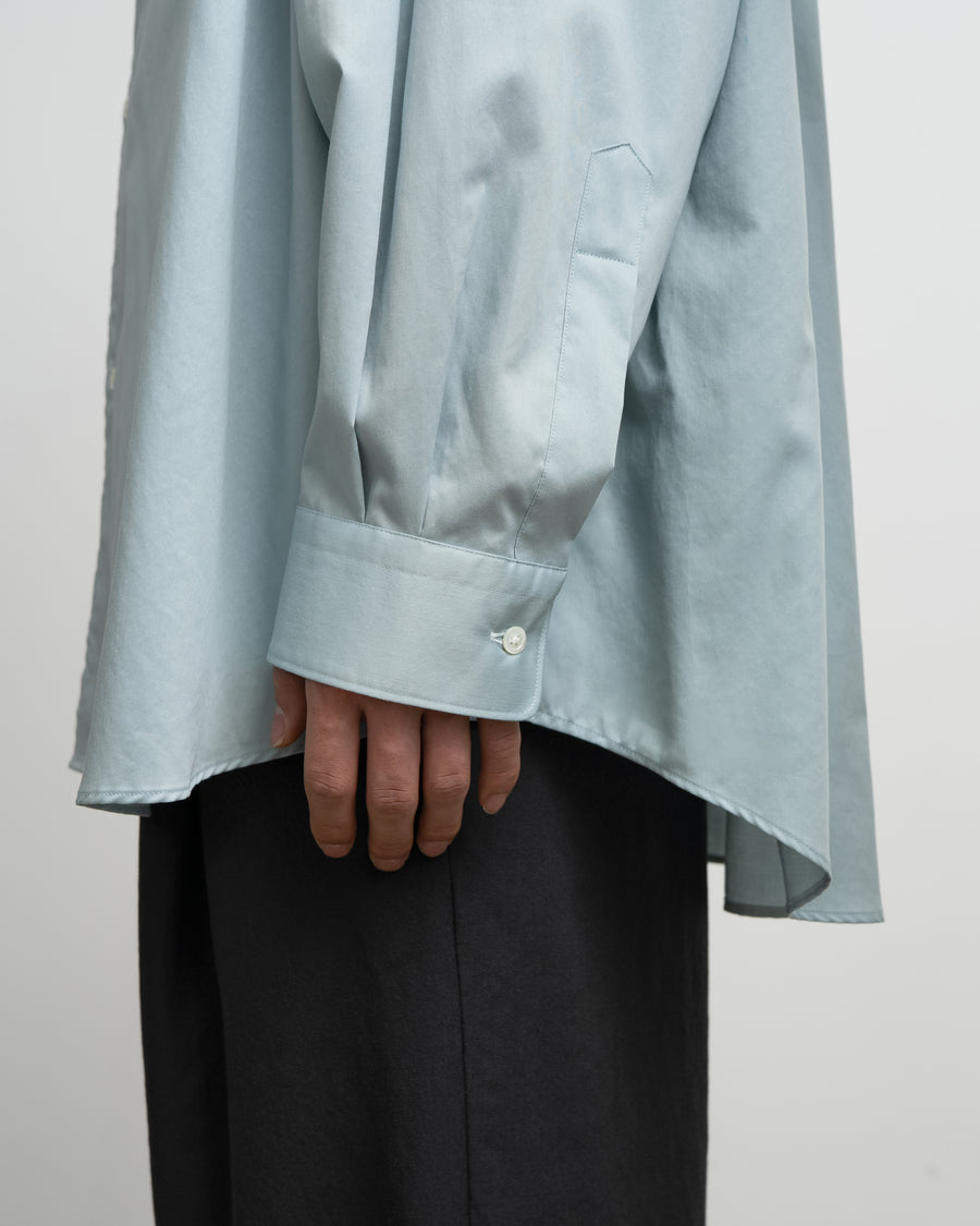 Silicon Poplin Oversized Regular Collar Shirt – Graphpaper