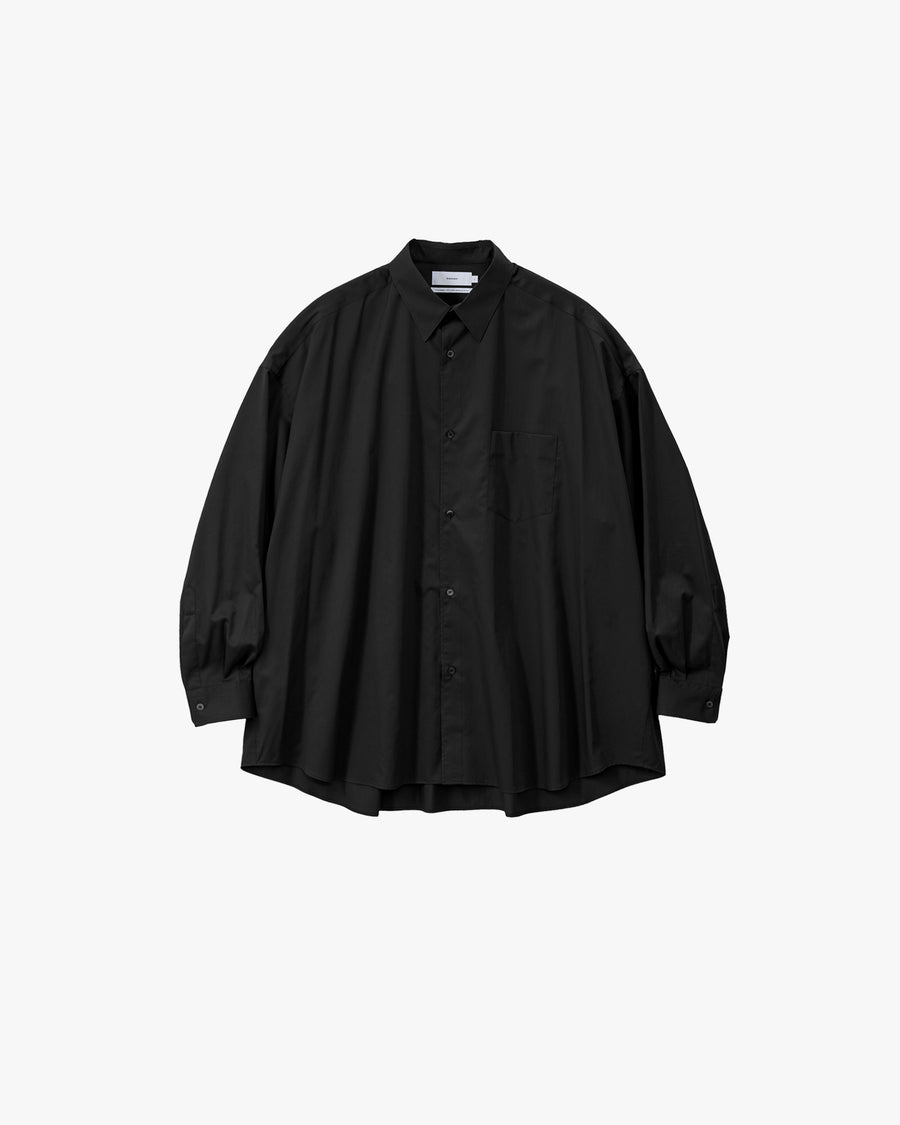 Silicon Poplin Oversized Regular Collar Shirt – Graphpaper