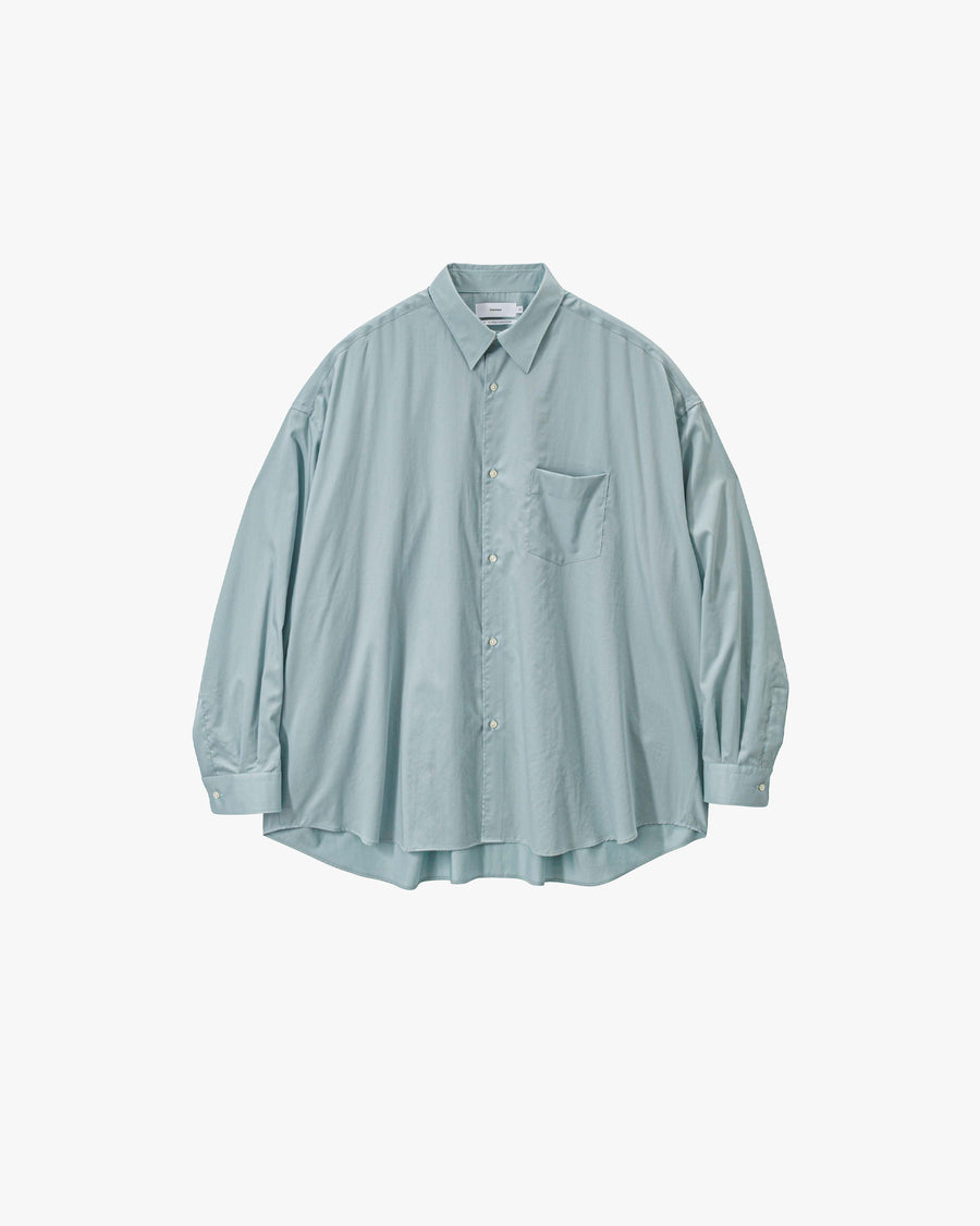 Silicon Poplin Oversized Regular Collar Shirt – Graphpaper