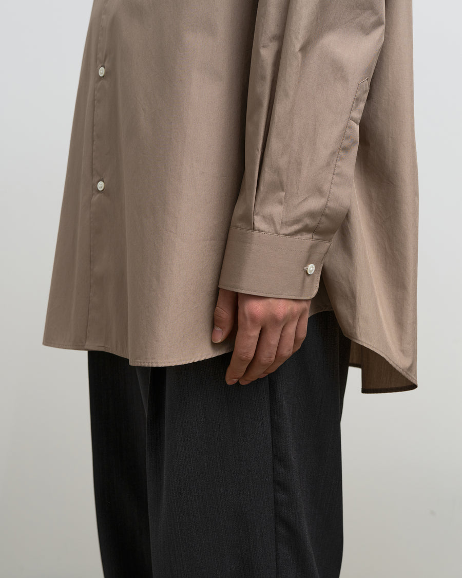 ALUMO for Graphpaper L/S Oversized Regular Collar Shirt