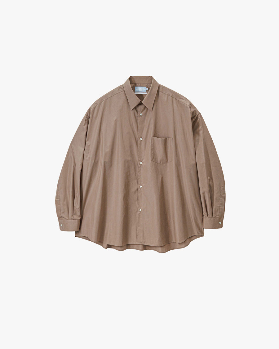 ALUMO for Graphpaper L/S Oversized Regular Collar Shirt