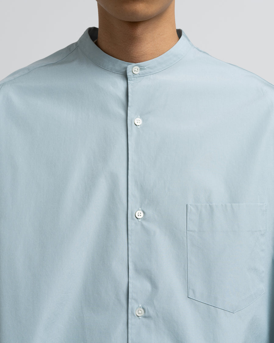 ALUMO for Graphpaper L/S Oversized Band Collar Shirt