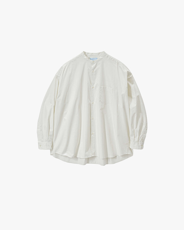 ALUMO for Graphpaper L/S Oversized Band Collar Shirt