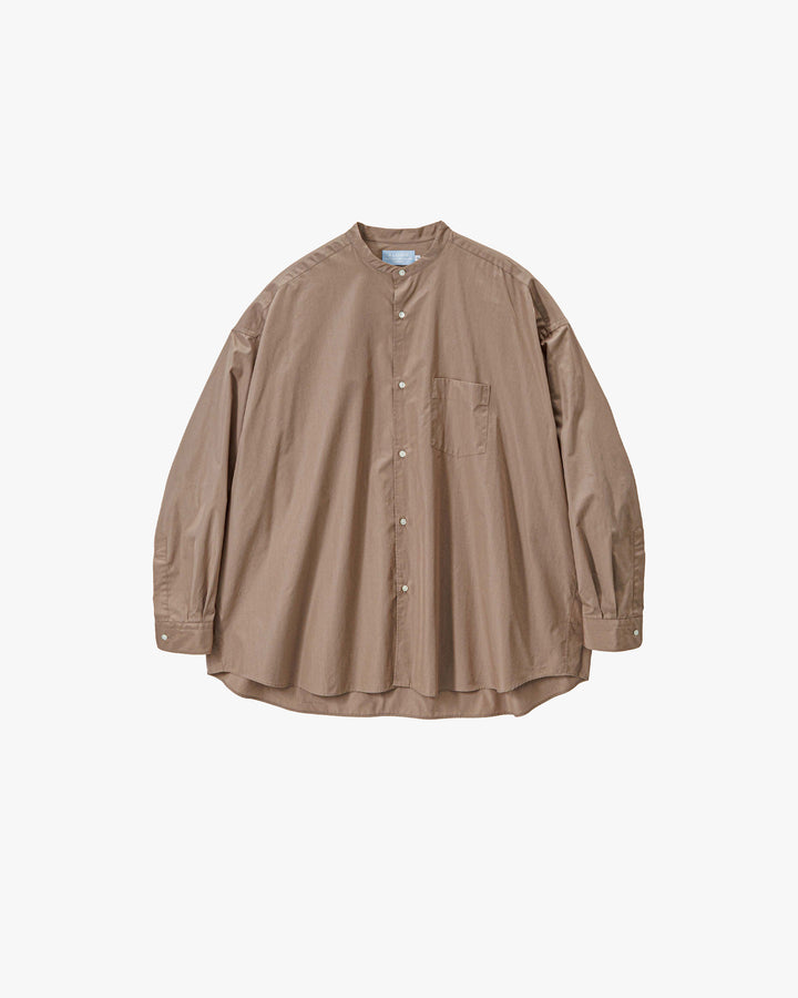 -SALE- ALUMO for Graphpaper L/S Oversized Band Collar Shirt