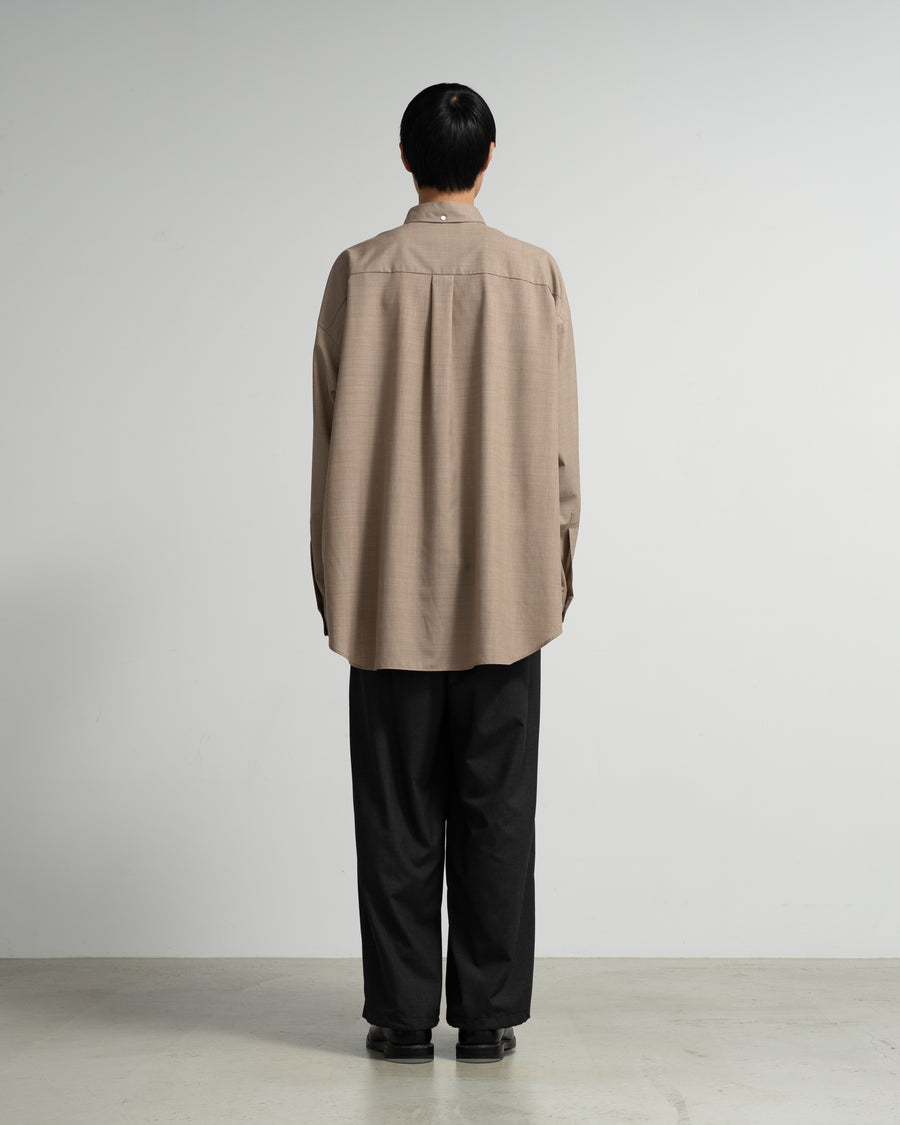 Fine Wool Heather Oversized L/S BD Shirt – Graphpaper