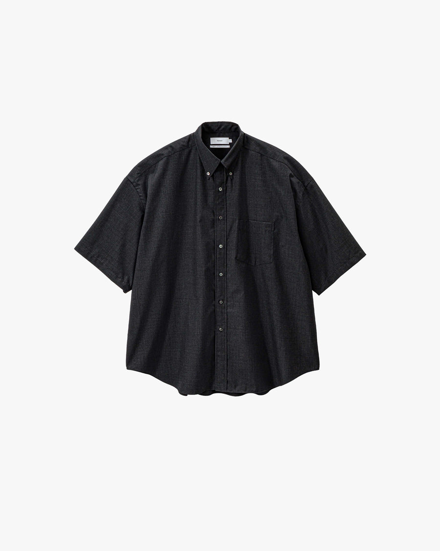 Fine Wool Heather Oversized S/S B.D. Shirt – Graphpaper