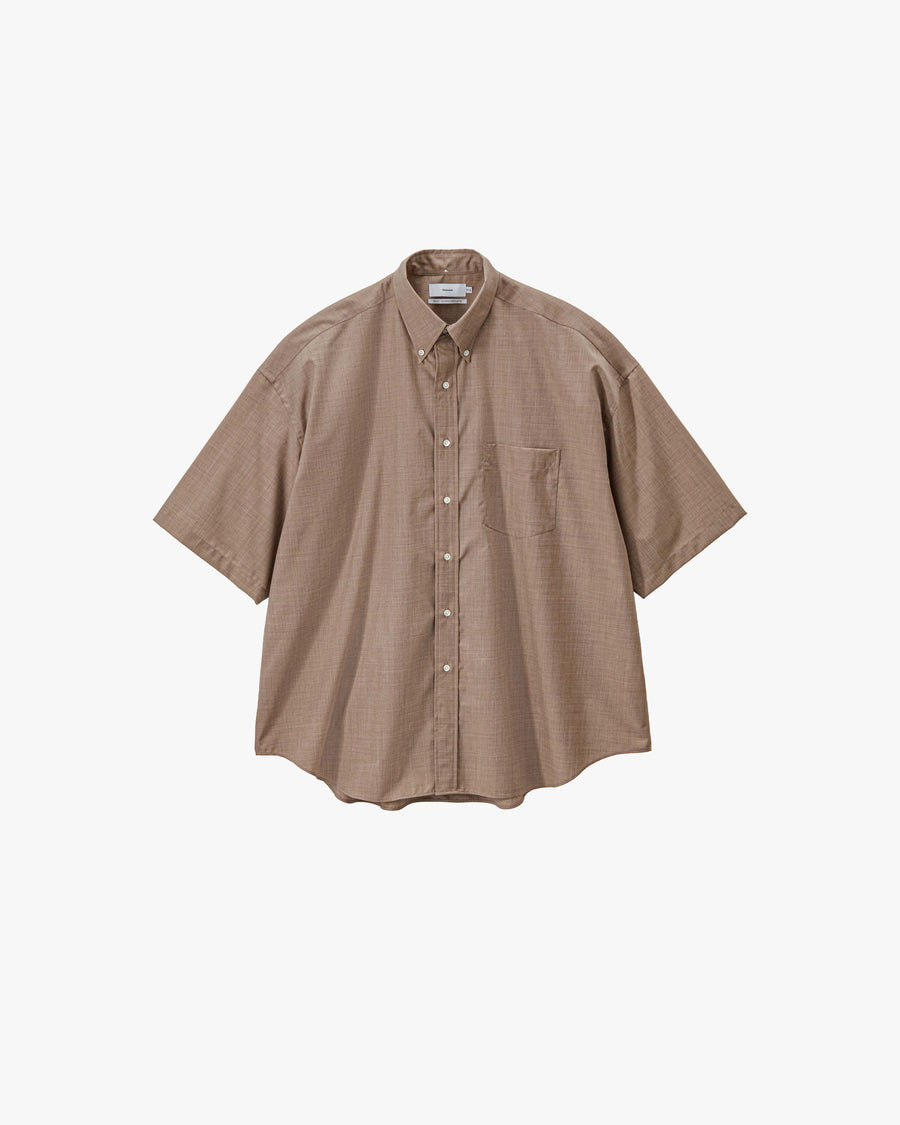 Fine Wool Heather Oversized S/S B.D. Shirt – Graphpaper