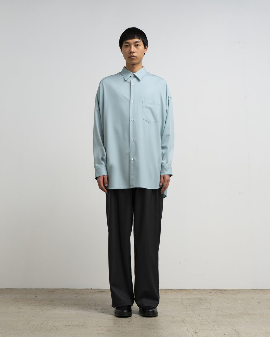 Extra Fine Wool L/S Oversized Regular Collar Shirt – Graphpaper
