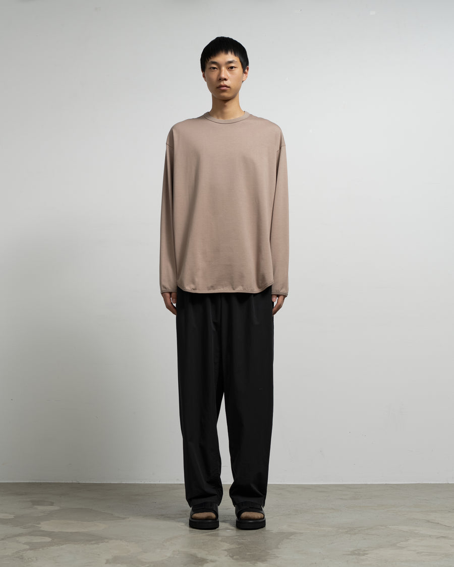 SALE- Tri Spun Cotton Crew Neck Binder L/S Tee – Graphpaper