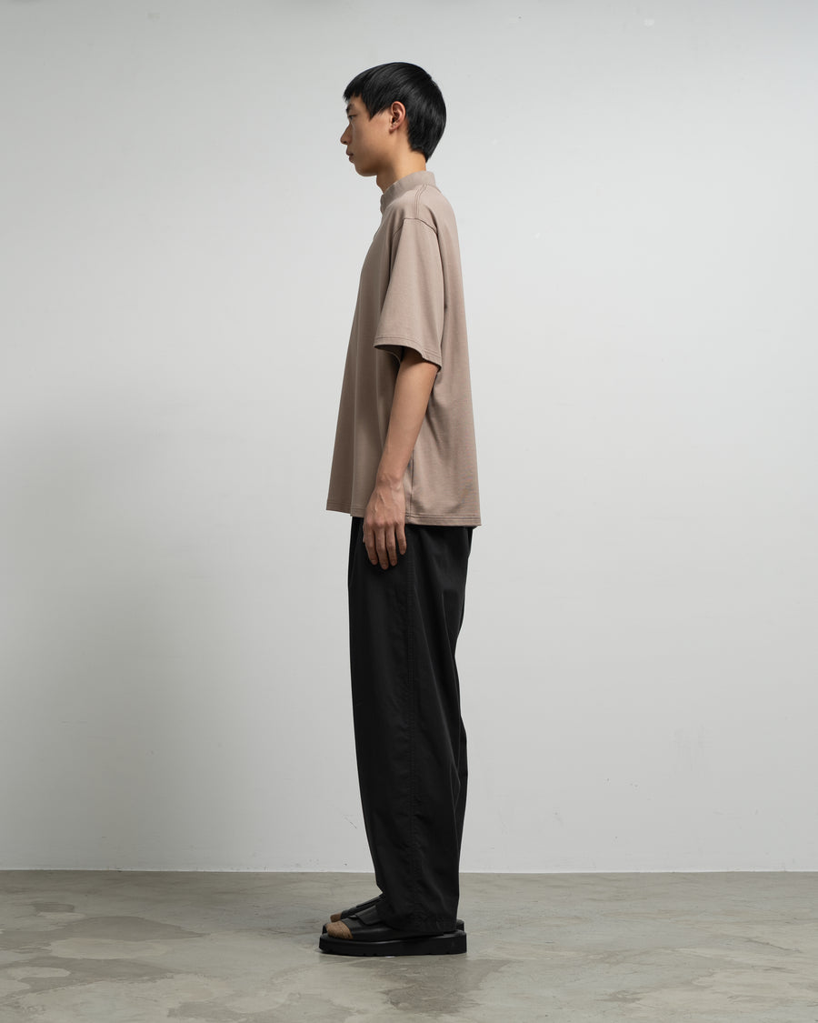SALE- Tri Spun Cotton S/S Henley High Neck Tee – Graphpaper