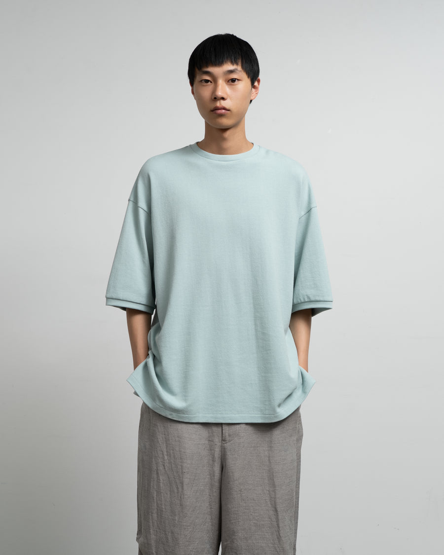 Cotton Pique Jersey Crew Neck Tee – Graphpaper