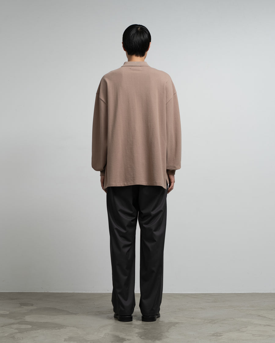 Cotton Pique Jersey L/S Polo – Graphpaper