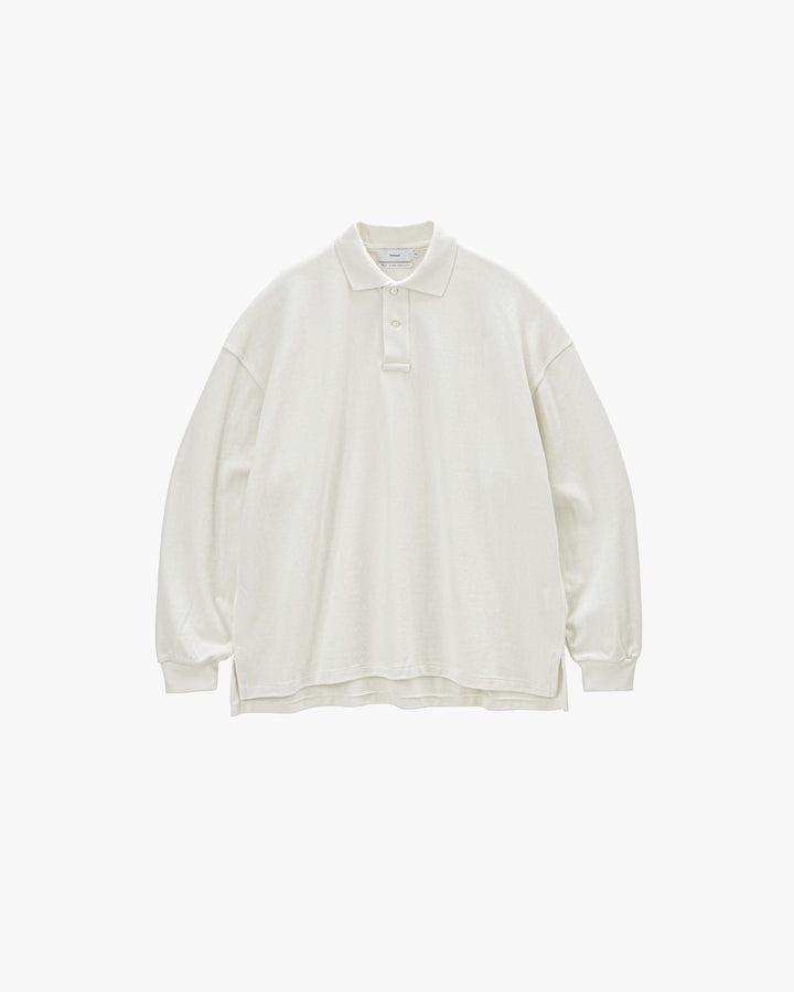 Cotton Pique Jersey L/S Polo