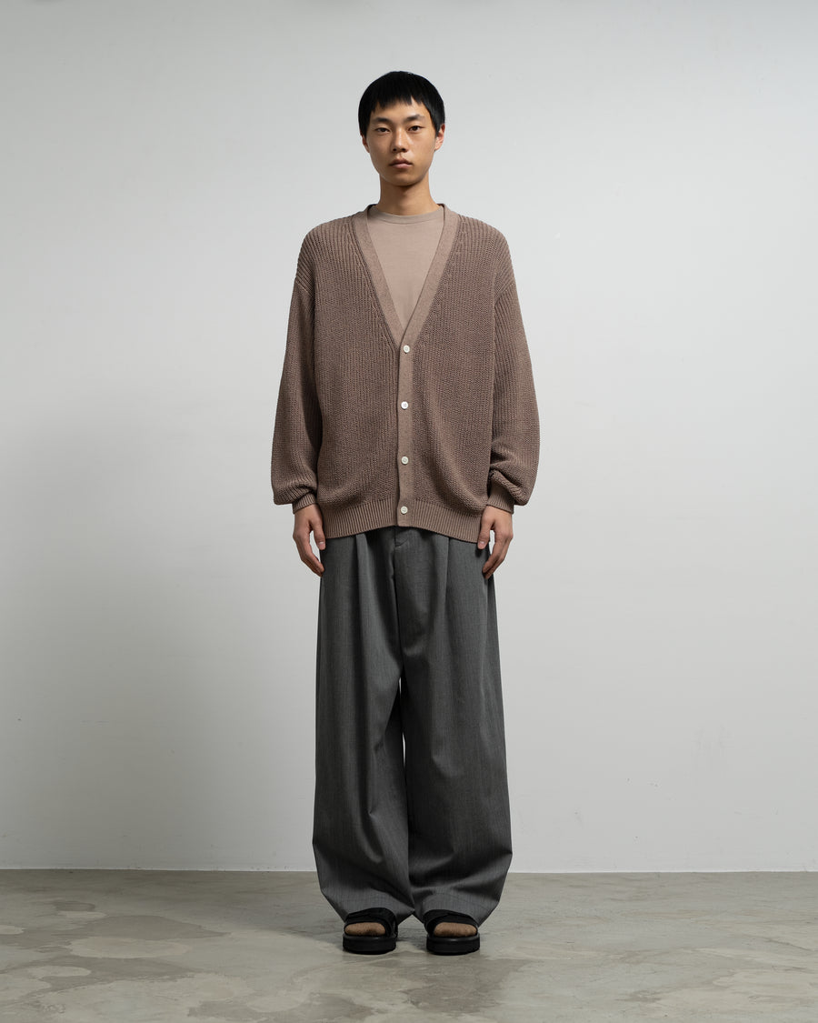 Coiled Wool Nylon Cardigan – Graphpaper