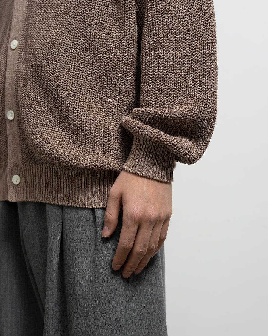 Coiled Wool Nylon Cardigan – Graphpaper