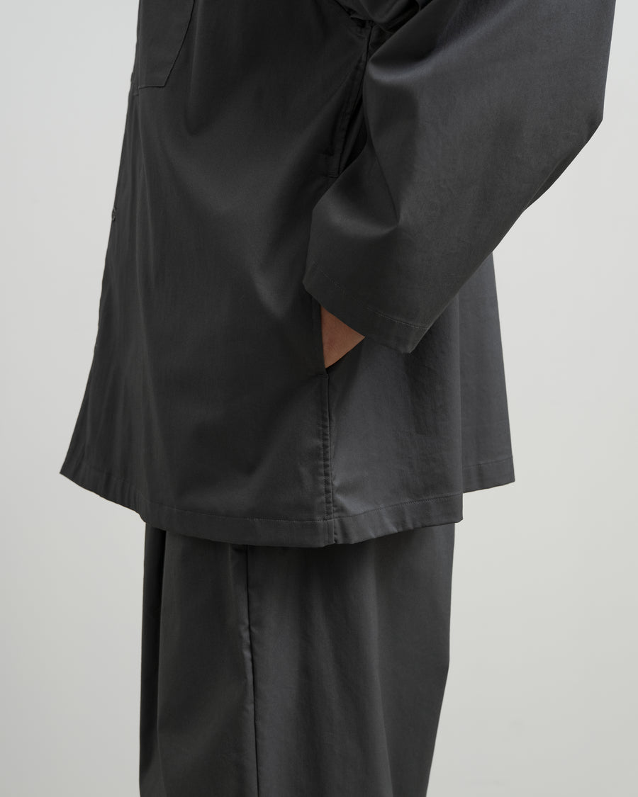 Solotex Twill Long-Sleeve Oversized Box Shirt – Graphpaper