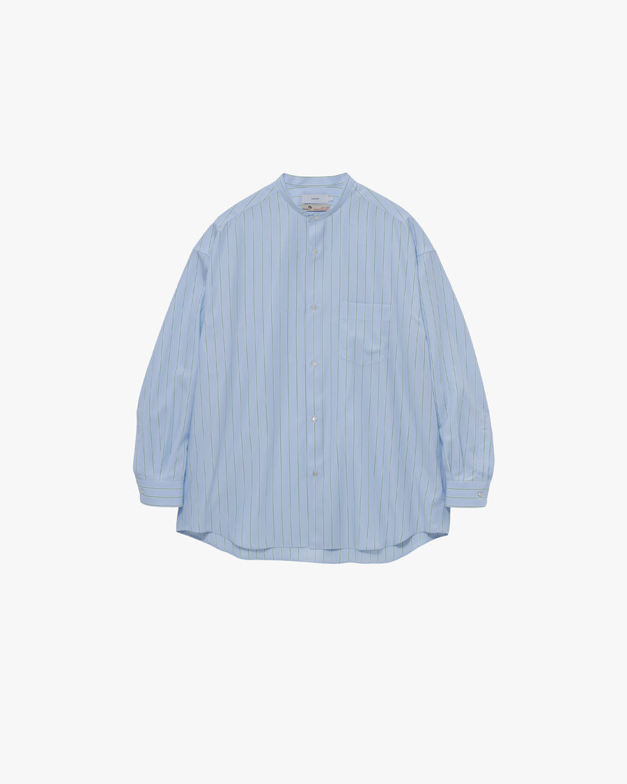 SIDOGRAS L/S Oversized Band Collar Shirt – Graphpaper