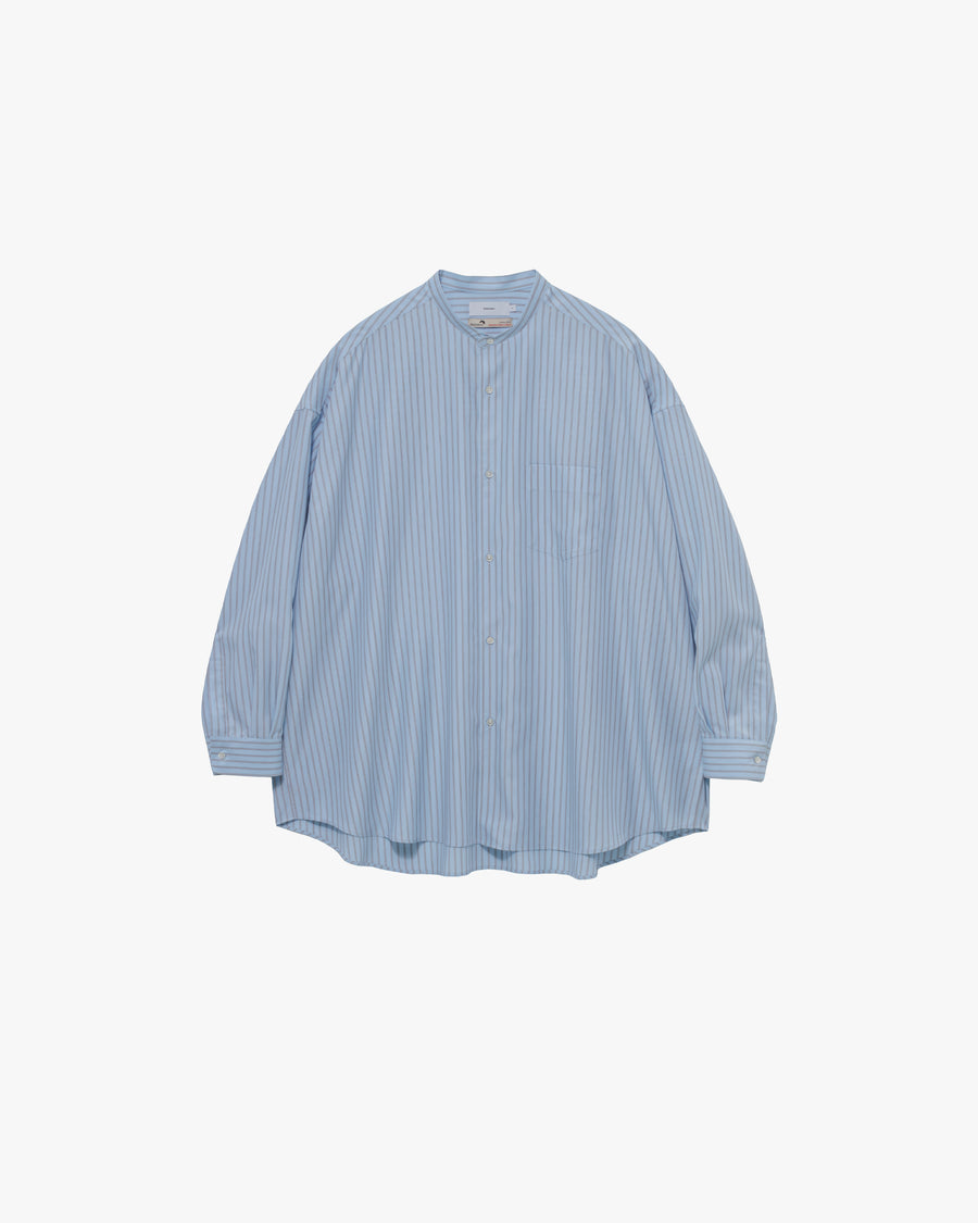 SIDOGRAS L/S Oversized Band Collar Shirt – Graphpaper