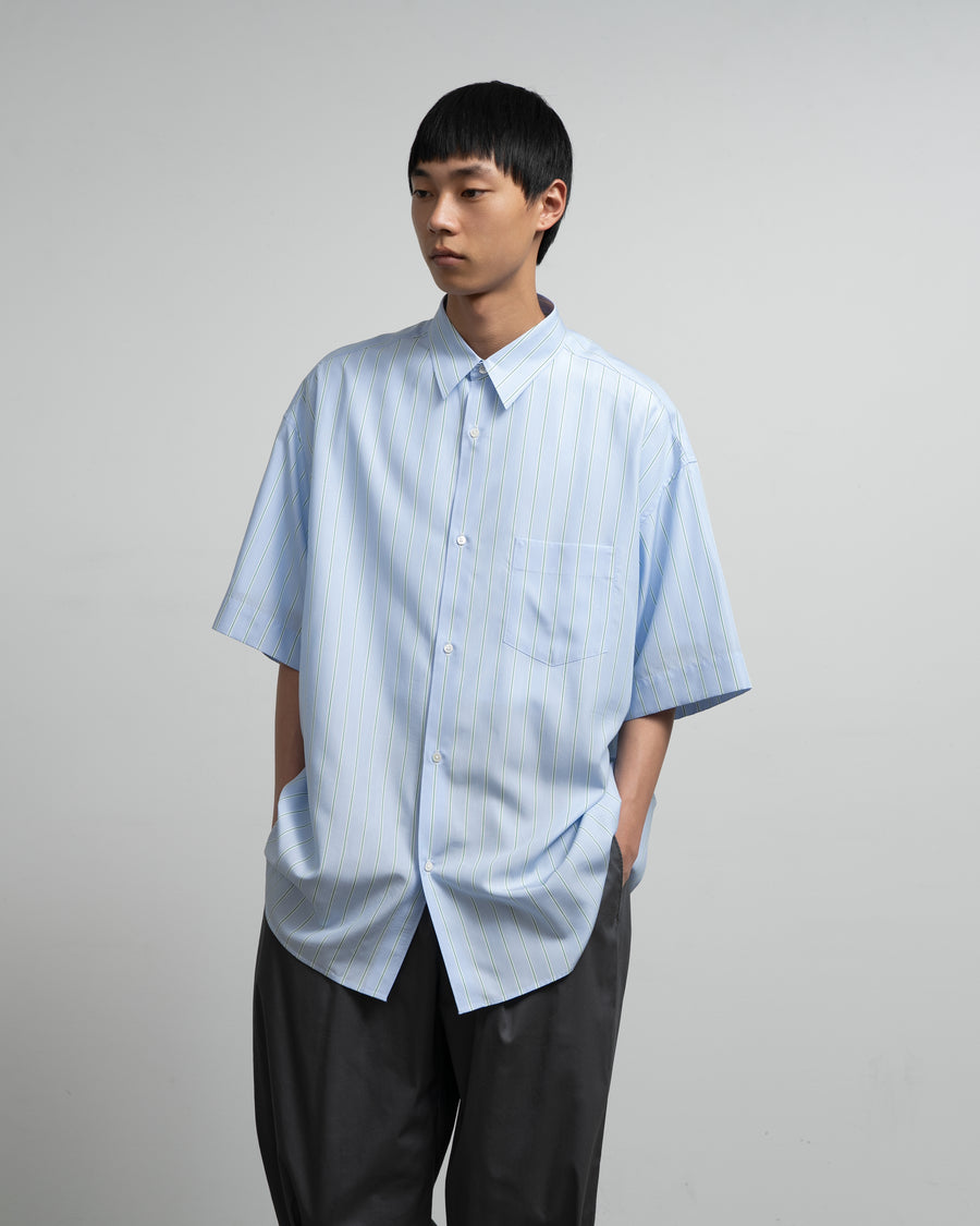 シュウ　0916 SIDOGRAS S/S Oversized Regular Collar Shirt – Graphpaper