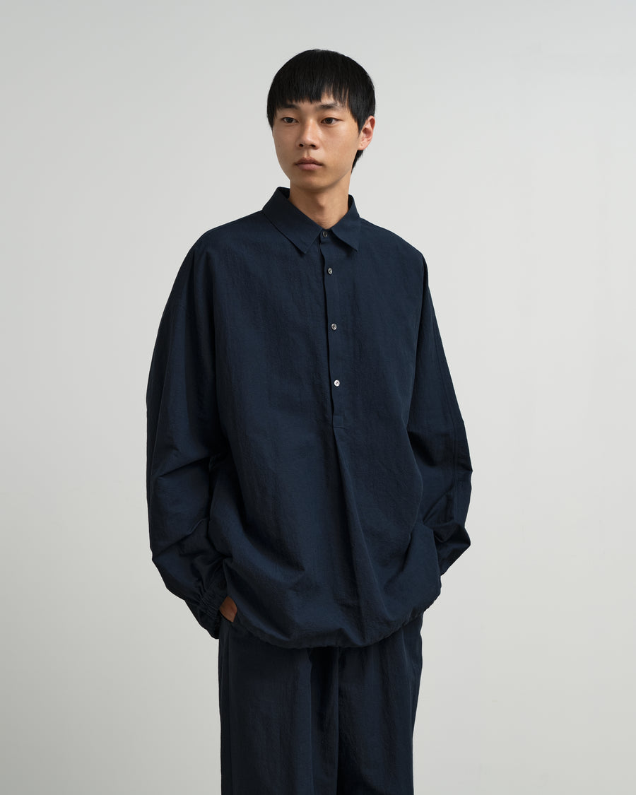 Cotton Linen Seersucker L/S Pullover Shirt – Graphpaper