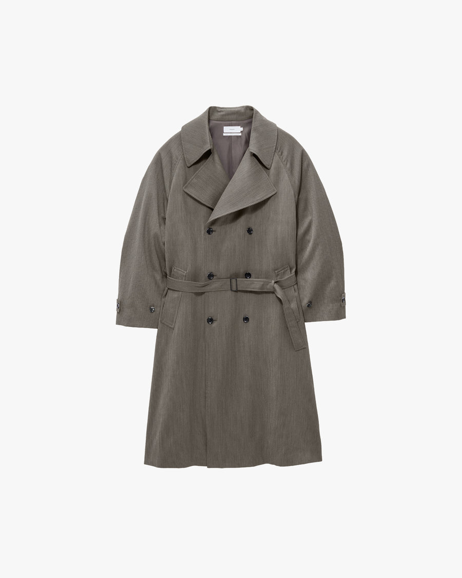 Melange Pique Insulated Trench Coat – Graphpaper
