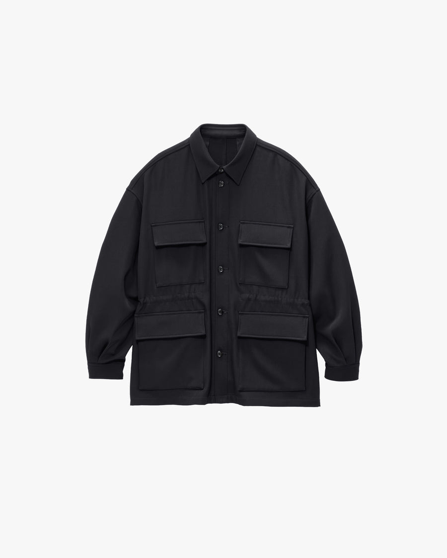 Back Satin Wool Gabardine Field Jacket – Graphpaper