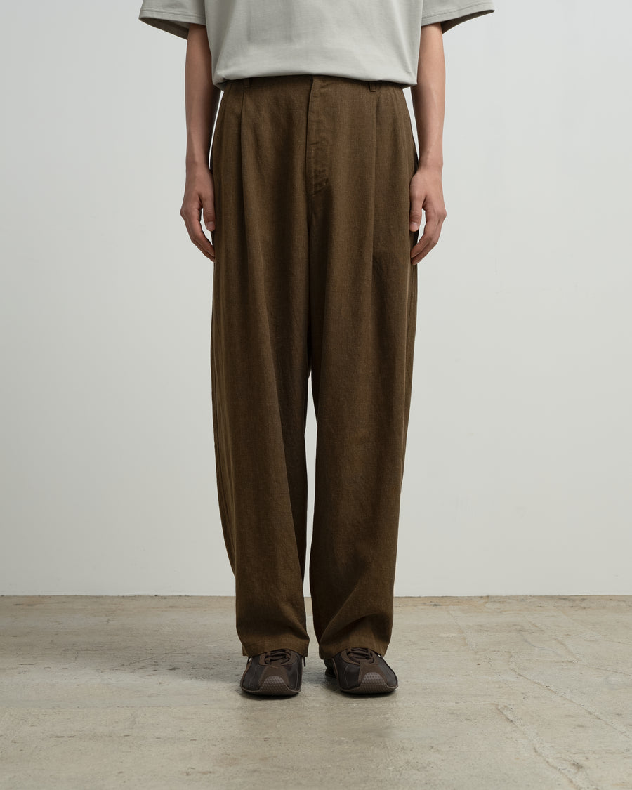 Linen Cupro Oversized Slacks – Graphpaper